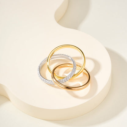 [LUXE] TRINITY 2.5MM RING COLLECTION