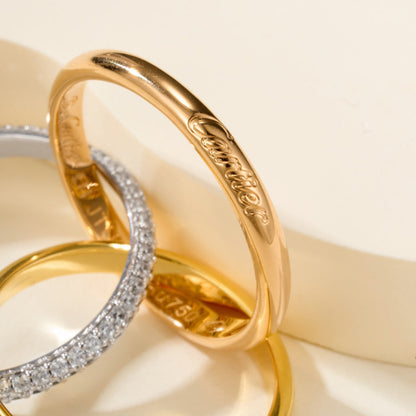 [LUXE] TRINITY 2.5MM RING COLLECTION