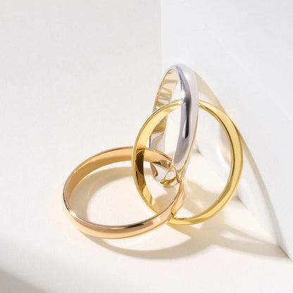 [LUXE] TRINITY 2.5MM RING COLLECTION