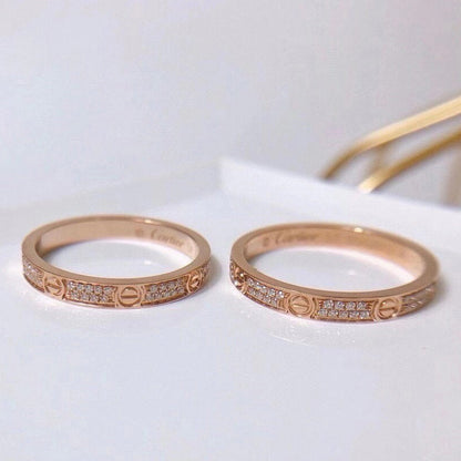 [LUXE] LOVE RING 2.65MM DIAMOND