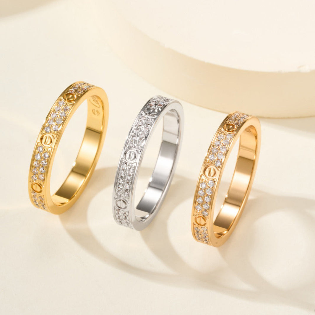 [LUXE] LOVE RING 2.65MM DIAMOND