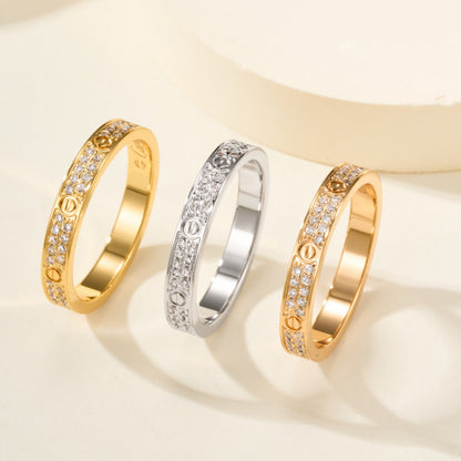 [LUXE] LOVE RING 2.65MM DIAMOND