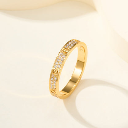 [LUXE] LOVE RING 2.65MM DIAMOND
