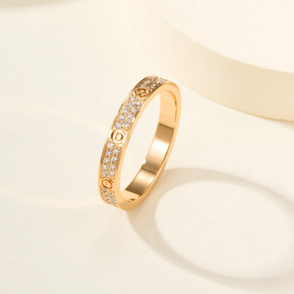 [LUXE] LOVE RING 2.65MM DIAMOND