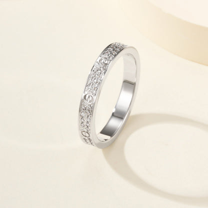 [LUXE] LOVE RING 2.65MM DIAMOND