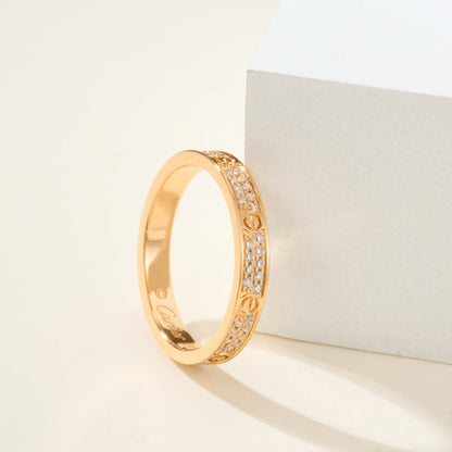 [LUXE] LOVE RING 2.65MM DIAMOND
