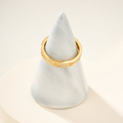 [LUXE] LOVE RING 2.65MM DIAMOND