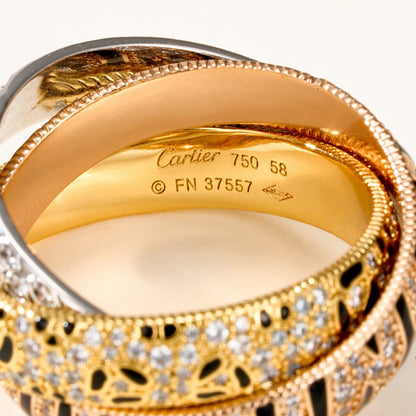 [LUXE] TRINITY  RING LEOPARD PRINT