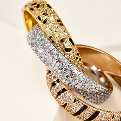 [LUXE] TRINITY  RING LEOPARD PRINT