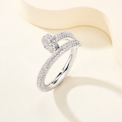[LUXE] JUSTE RING 2.6MM FULL DIAMOND