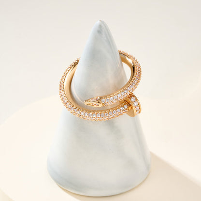 [LUXE] JUSTE RING 2.6MM FULL DIAMOND