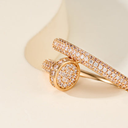 [LUXE] JUSTE RING 2.6MM FULL DIAMOND