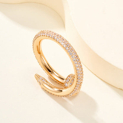 [LUXE] JUSTE RING 2.6MM FULL DIAMOND