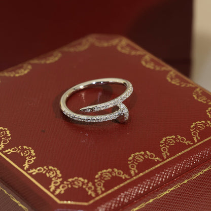 [LUXE] JUSTE 1.8MM FULL DIAMOND RING