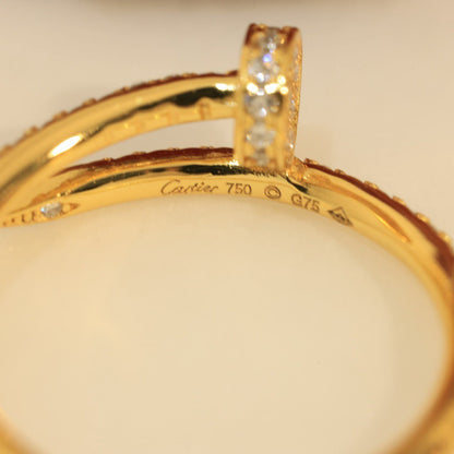 [LUXE] JUSTE 1.8MM FULL DIAMOND RING