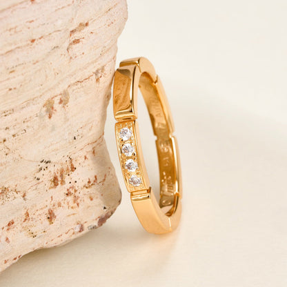 [LUXE] MAILLON PANTHERE 4 DIAMOND RING