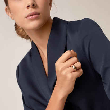 [LUXE] PANTHERE SPOTTED MEDIUM RING