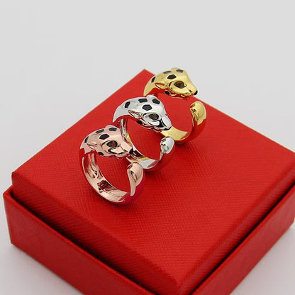 [LUXE] PANTHERE SPOTTED MEDIUM RING
