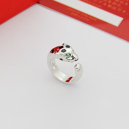 [LUXE] PANTHERE SPOTTED MEDIUM RING