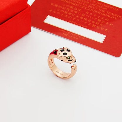 [LUXE] PANTHERE SPOTTED MEDIUM RING