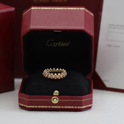 [LUXE] CLASH 6.8MM DIAMOND MEDIUM RING