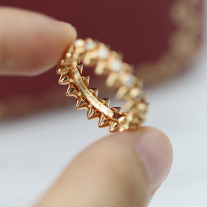 [LUXE] CLASH 6.8MM DIAMOND MEDIUM RING