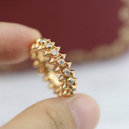 [LUXE] CLASH 6.8MM DIAMOND MEDIUM RING