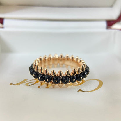 [LUXE] CLASH 7.9MM AGATE CHALCEDONY RING