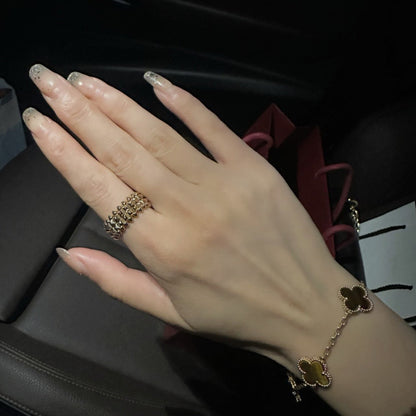 [LUXE] CLASH 9.2MM DOUBLE ROW RING