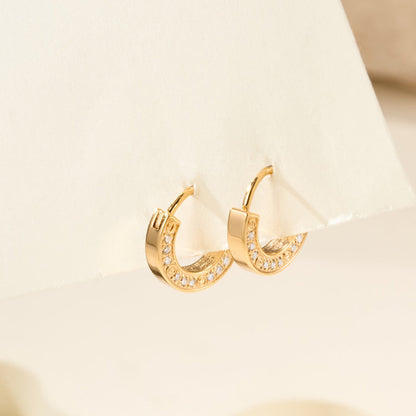 [LUXE] LOVE DIAMOND EARRINGS