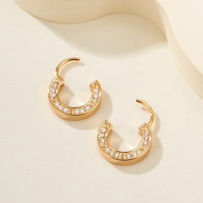 [LUXE] LOVE DIAMOND EARRINGS