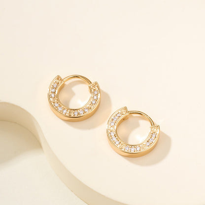 [LUXE] LOVE DIAMOND EARRINGS