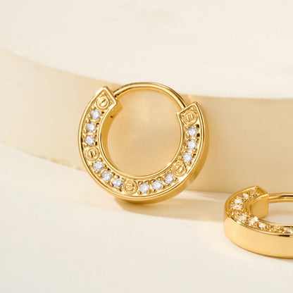[LUXE] LOVE DIAMOND EARRINGS