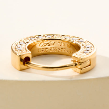 [LUXE] LOVE DIAMOND EARRINGS