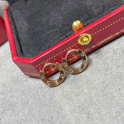 [LUXE] LOVE MINI EARRINGS