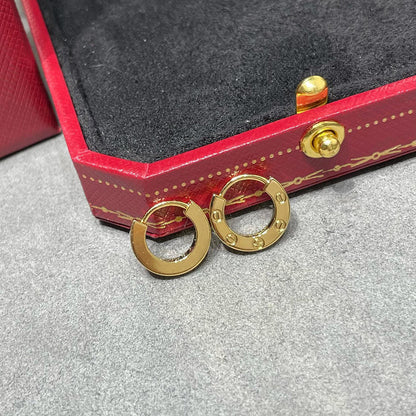 [LUXE] LOVE MINI EARRINGS