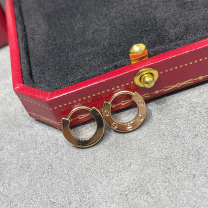 [LUXE] LOVE MINI EARRINGS