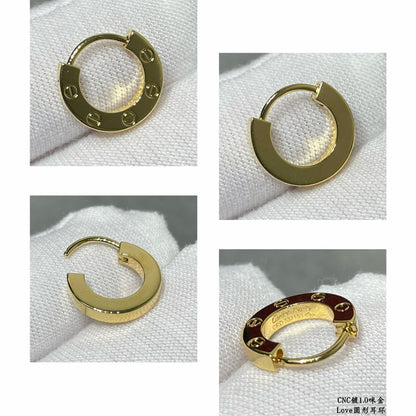 [LUXE] LOVE MINI EARRINGS