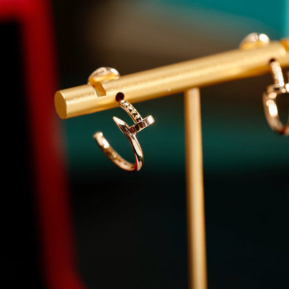 [LUXE] JUSTE NO DIAMOND SMALL EARRINGS