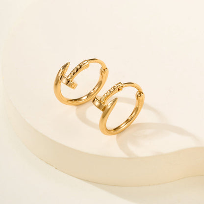 [LUXE] JUSTE NO DIAMOND MINI EARRINGS