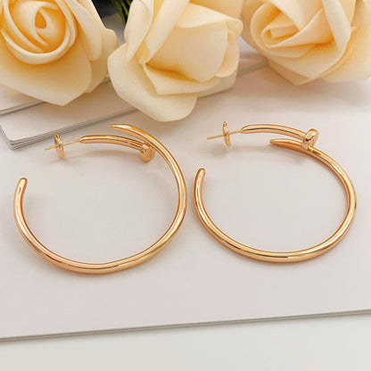 [LUXE] JUSTE NO DIAMOND LARGE EARRINGS