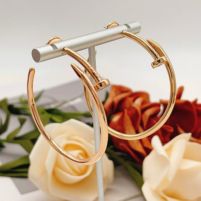 [LUXE] JUSTE NO DIAMOND LARGE EARRINGS