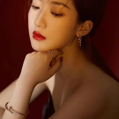[LUXE] JUSTE NO DIAMOND LARGE EARRINGS