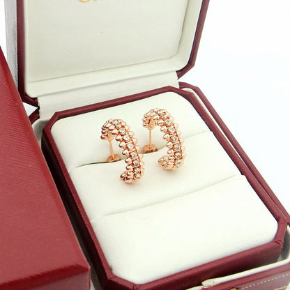 [LUXE] CLASH FULL DIAMOND MEDIUM EARRINGS