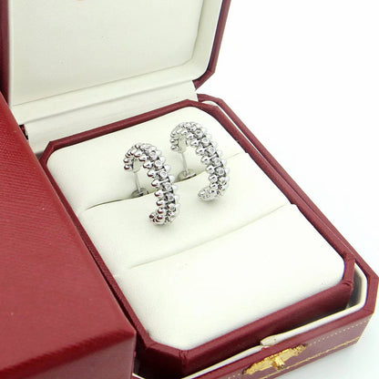 [LUXE] CLASH FULL DIAMOND MEDIUM EARRINGS