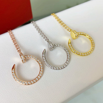 [LUXE] JUSTE NECKLACE FULL DIAMOND