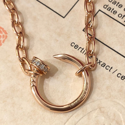 [LUXE] JUSTE NECKLACE FULL DIAMONDS