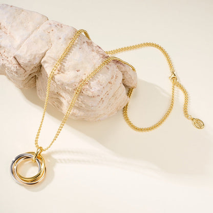 [LUXE] TRINITY LARGE NECKLACE