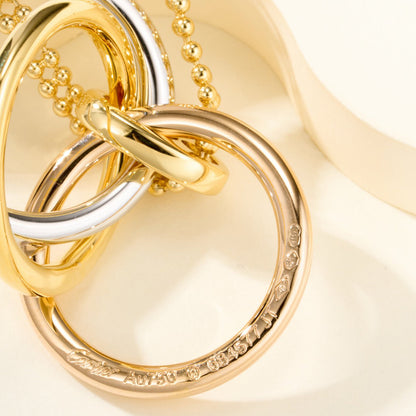 [LUXE] TRINITY LARGE NECKLACE