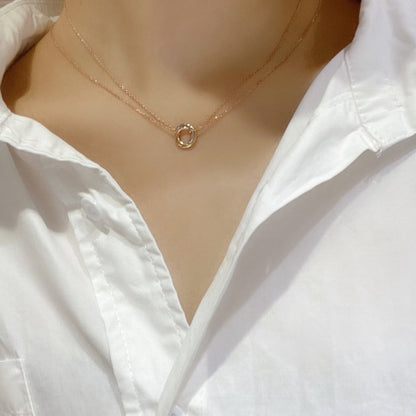 [LUXE] TRINITY MINI NECKLACE